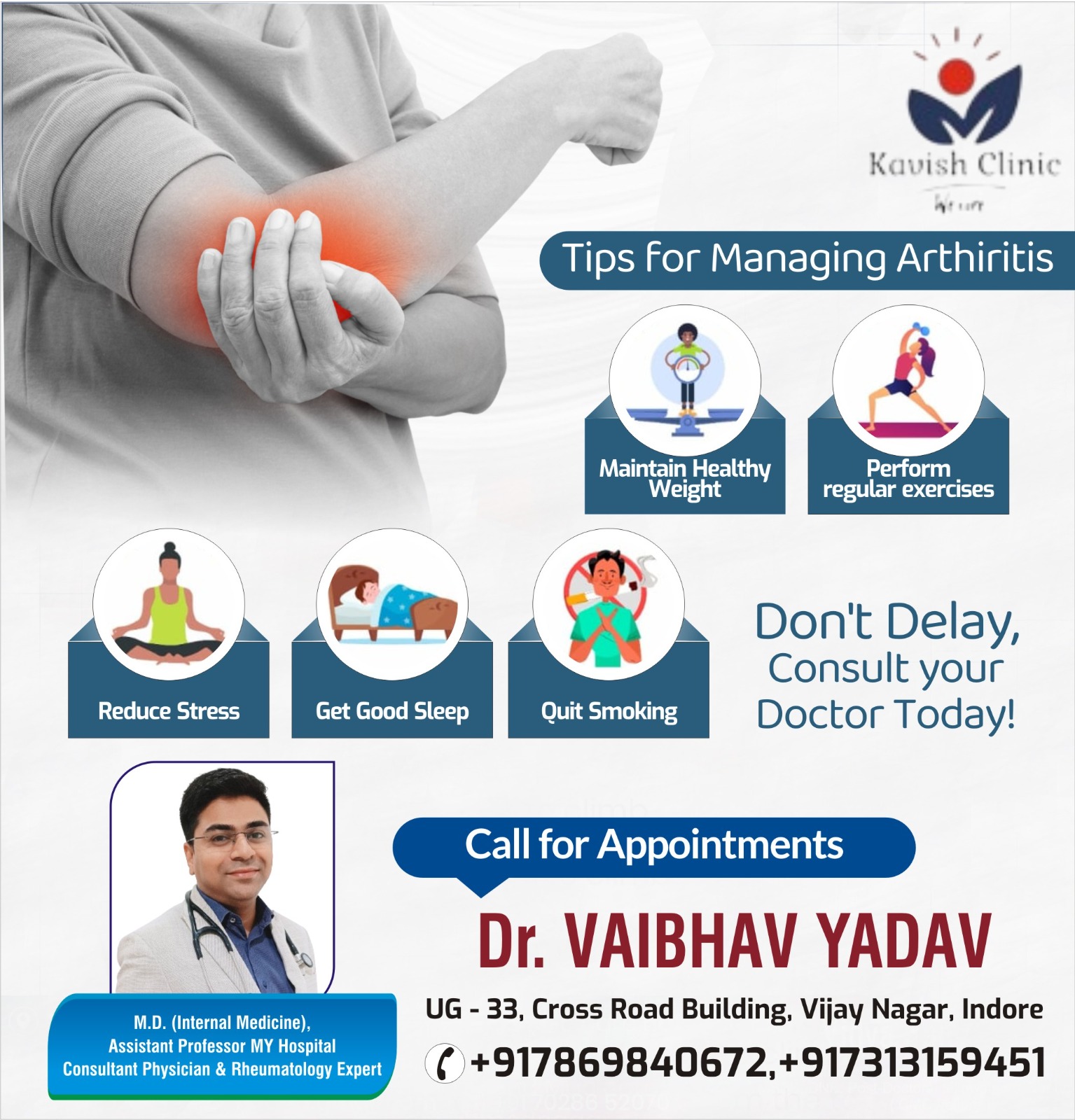 Best Doctor For Arthritis Treatment In Indore